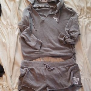 Victoria's secret pink outfit